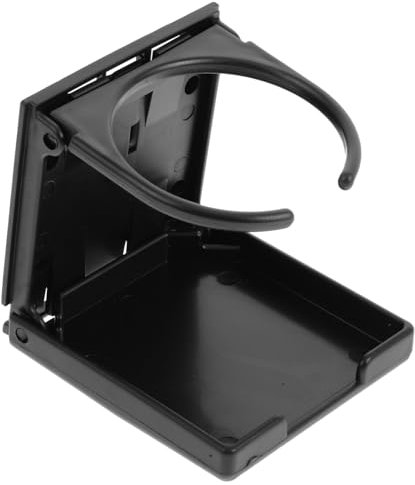 Toddmomy Portavasos para Futbolín Negro, Soporte Abs Resistente, Práctico Organizador de Tazas para Escritorio, Montaje Lateral sin Daños, Adecuado para Sala de Juegos y Oficina