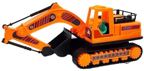 Push Excavator – Kids Ride Toy, Construction Truck | Simulation Sandbox Outdoor Garden Gift, Moveable Joint Digger Car for Children, Toddler Boys Girls Toy Engineering Vehicle Equipment