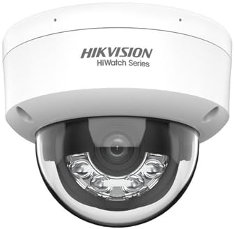 Hikvision HWI-D160HA-LU - Cupola IP Smart Hybrid Light 6MP da esterno - colore: Bianco