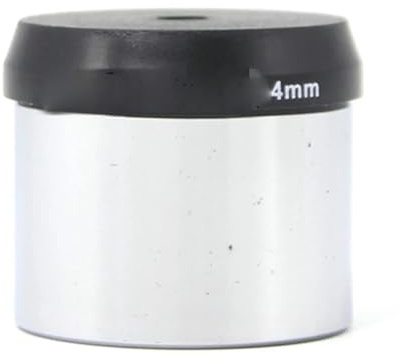Teleskop 4 mm 1,25 Zoll M28 * 0,6 mm Teleskopzubehör Länge Okular mit hoher Vergrößerung Innengewinde SR4 mm