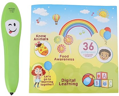 Masyrt Livre de Stylo d'apprentissage électronique pour Les Tout-Petits, Technologie de Simulation de Prononciation, Améliore L'effet d'apprentissage