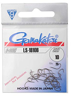 Gamakatsu Hook Ls-1810N (Nickel) Gr. 10