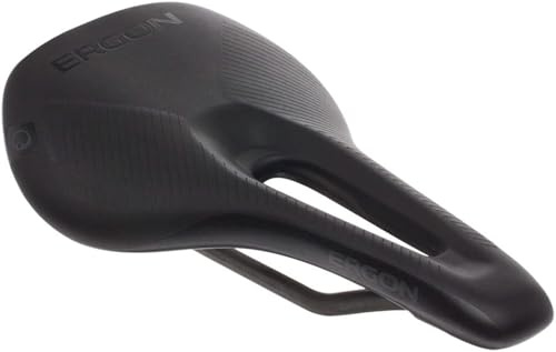 Ergon – SR Pro Carbon Fahrradsattel | Rennrad | Frauen | Medium/Large | Stealth Schwarz