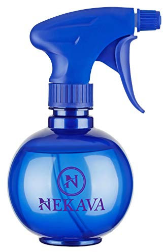 Nekava Sprühflasche leer 350ml | Verstellbarer Sprühkopf für feinen Nebel & Strahl | Hochglänzende Flasche mit Pearl-Effekt | Für Haare, Pflanzen, Reinigung, Fenster, Garten, Haushalt