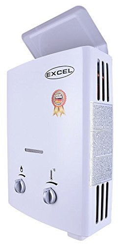 EXCEL TANKLESS GAS WATER HEATER Vent Free (LOW WATER PRESSURE STARTUP) 1.6 GPM PROPANE LPG