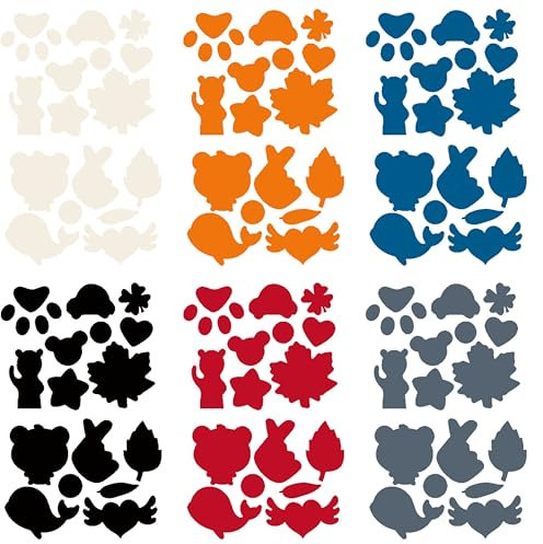 6 Blätter Daunenjacke Flicken Reparaturset Selbstklebende Reparaturflicken für Daunenjacke Nylon Reparatur Patches Patch Repair Patch-Aufkleber Wasserdicht Aufnäher für Jacke