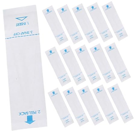 JECOMPRIS 100stücke Thermometer-schutzkappen Aus Papier Für Haustiere Katzen Kaninchen Hygienischer Digitaler Fieberschutz Praktische Thermometerhüllen