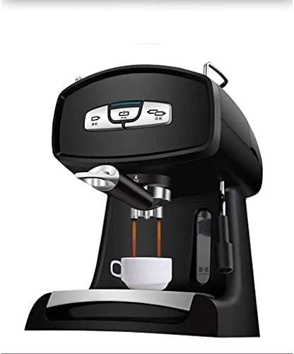 CVNIMV Molinillo de café automático Máquina de café presurizada para Uso doméstico Pequeño Comercial Espumador de Leche a Vapor semiautomático Molinillo de café y Especias