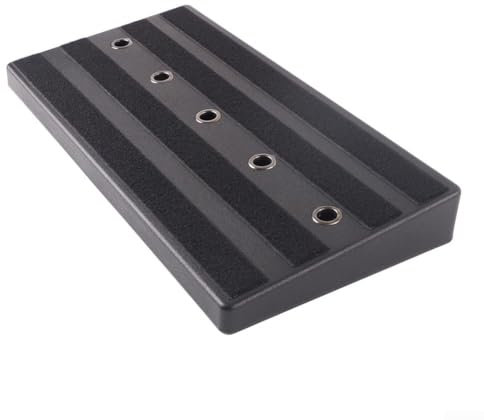 Zoegneer Single Effect Board Nr. 2 Pure Lightweight Guitar Effect Pedalboard Support Smooth Performance Organization Black