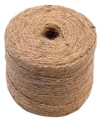 Garden Mile 250 Metres Garden Twine Heavy Duty Jute String - Natural Garden Rope for Climbing Plants - Strong Garden String for Vegetables & Fruits Plants Support