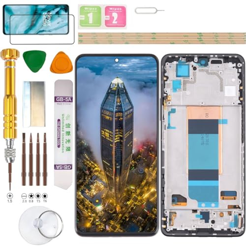 Gadget Troops Conjunto de pantalla LCD para Xiaomi POCO F4 22021211RG, kit de repuesto de pantalla (negro)