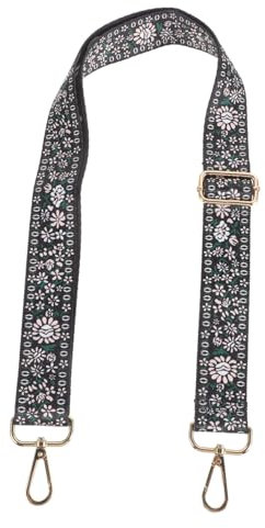 BESPORTBLE Adjustable Banjo Strap with Vintage Pattern Soft and Comfortable Shoulder Belt for Banjos and Mandolins Stylish Banjo Belt Decor Reduces Shoulder Pressure: 1