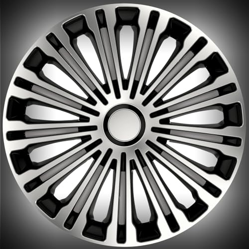 Radkappen 17 Zoll ABS – Verschiedene Designs – 4er Set für Stahlfelgen (Volante)