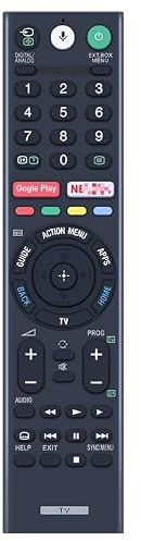 CLVIZCXOM RMF-TX310P - Mando a distancia universal de repuesto para todos los televisores inteligentes Sony Bravia 4K UHD LED LCD HD