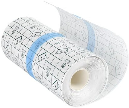 Tattoo skyddsfolie, 15 cm x 3 m second skin tattoo plåster transparent och vattentät, andas sårfilm för tatuering läkning självhäftande duschplåster för känslig hud