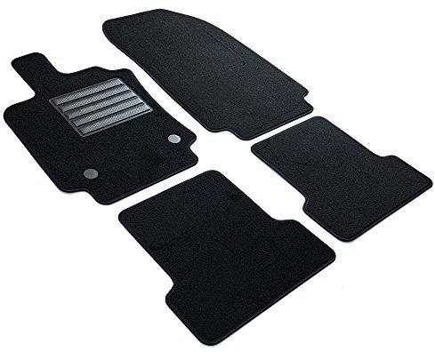 MTM SP-4106 Tapis sur Mesure en Velour pour Renault Clio 4 10.2012>08.2019, black