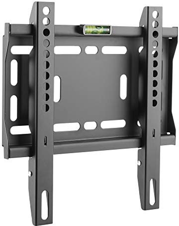 RICOO TV Wandhalterung Fest für 32-55 Zoll Fernseher Halterung Flach Ultra Slim Fernsehhalterung für Wand F2522 Universal Wandhalter Smart OLED Curved Fernseh-Halter bis 50 Kg & VESA 200 x 200 mm