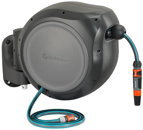 Gardena Retractable Hose Reel Automatic 30 m