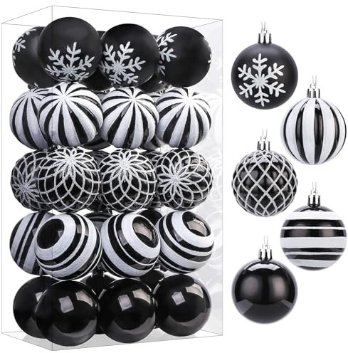Shareconn 30ct 2.36 Zoll Weihnachtskugeln Ornamente, bruchsichere für Weihnachtsbaum,