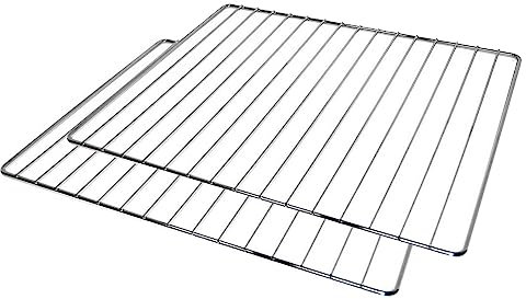 ERICAMBI®, 2x Griglia Forno Piano Cottura, Compatibile con Ariston Hotpoint Indesit Whirlpool, Dimensioni: 447x364 (mm) Adatta alla Cottura, Alte Temperature, Atossico.