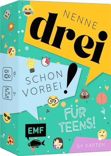 Kartenspiel: Nenne drei – schon vorbei! ... für Teens!