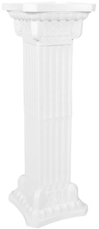 Mipcase Römische Säule Hochzeit Dekoration Elegante Outdoor-dekosäule Für Garten Und Veranstaltungen Stabiler Halt Wetterfest Für Hochzeitsfeiern Und Fotoprop