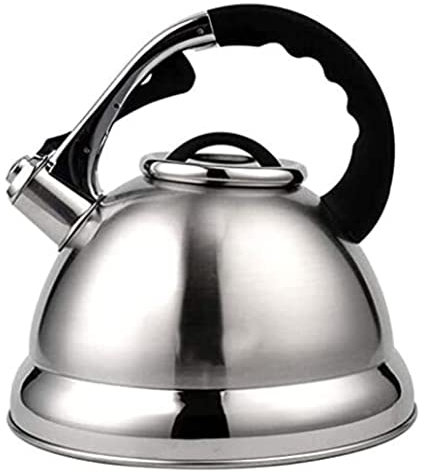 OUYUE Bouilloire Sifflante Bouilloire À Thé en Acier Inoxydable De 4,2 L Théières pour Cuisinière Bouilloire à Flûte