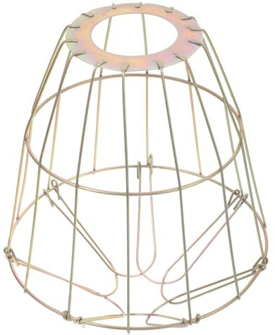 OSALADI Bulb Cage for Pendant Lighting Industrial Style Light Cage Lamp Guard Chicken Wire Frame for Table Lamps