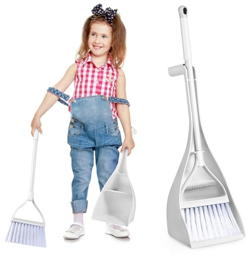 Healifty Mini Balayette et Pelle Compacte pour Bureau Balai de Table Léger et Robuste avec Poils Denses Outil de Nettoyage pour Surfaces Étroites et Espaces Réduits Facile à Ranger