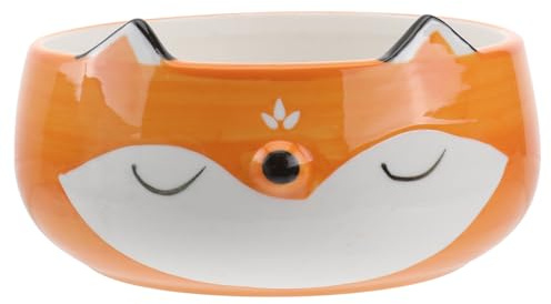EPIGEIST Ciotola in Ceramica Cartoon per Colazione e Insalata, Ciotola Multiuso per Zuppa e Dessert, Stoviglie per Casa, Ristorante e Feste, Design Volpe Decorativo