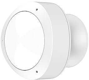 Hama | Sensor de Movimiento con Luz (Vigilancia de Habitaciones, para Puertas y Ventanas, Conexión WiFi, Función de Alarma, Notificación en el Móvil) Color Blanco.
