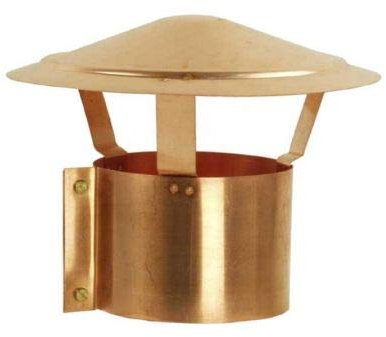 FUMAIOLO FISSO CON VITI RAME DIAMETRO 160