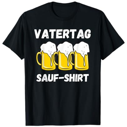 Vatertag Saufen Motiv für die Trink-Gruppe - Gruppen Saufen T-Shirt