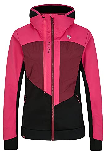 Ziener Damen Neta Softshell- / Hybrid-Jacke Skitour | atmungsaktiv, winddicht, funktionell, ,
