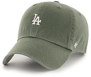 '47 Brand Clean Up Base Runner Strapback Cap LA Dodgers B-BSRNR12GWS-MSA Khaki, Size:OneSize