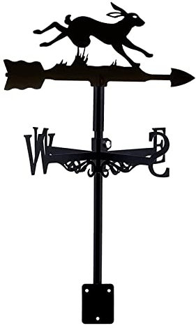 Girouette de Sanglier avec girouette de Toit, décorations de Jardin, girouette en Acier Inoxydable pour décoration de Cour de Ferme extérieure