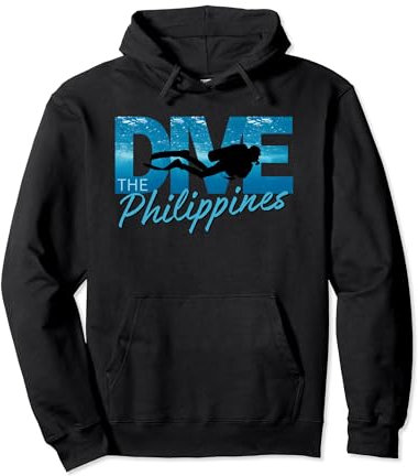 Tauchen Sie auf den Philippinen Tauchausflug Diver Tee Pullover Hoodie