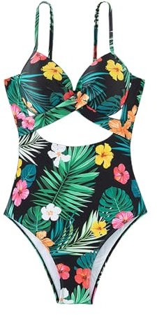 WILLBEST meerjungfrauenflosse mädchen Bikini mädchen Hotpants Damen unterwäsche Bikini bunt Damenmode schwarz Teenager Shapewear Damen bauchweg Badeanzug mit mesh Einsatz laufmütze Herren 146