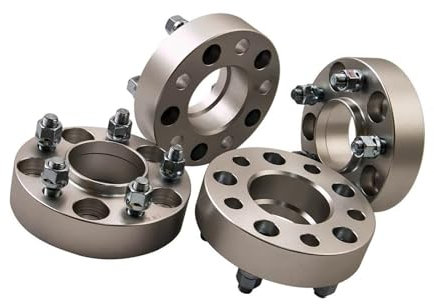 Kompatibel Mit Ford Für Ranger Für 5-Lug 2WD 4WD 91 - 10 2011 4-tlg. Felgen-Distanzstück-Dekorationsteile 5x4,5 1/2 35 35 Mm Nabenzentrierung 5x114,3 1/2 Bolzen Für 1,5 Zoll Dicke Spurverbreiterung