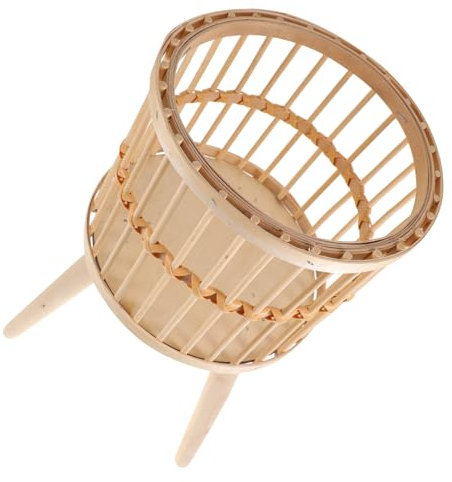 CIYODO Pflanzenständer für Blumentöpfe Pflanzenständer für Den Innenbereich Blumentopfständer Aus Holz Bonsai- Rattan-pflanzgefäß