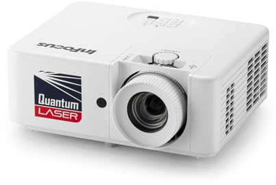 InFocus Nemesis II IN1028ST DLP Full HD Short-Throw Laser Beamer mit Zwei HDMI-Eingängen