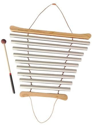 Amagogo Windspiele, Energie-Glockenspiel, musikalisch gestimmt, schöner Ton mit Klangstab, Schlaginstrument für professionelles Unterrichten