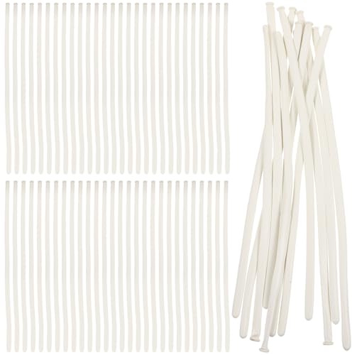 FAVOMOTO 100pcs White DIY Twisting Balloons Long Latex Modeling Balloons for Party Decorations Birthday Wedding Holiday Crafting Supplies
