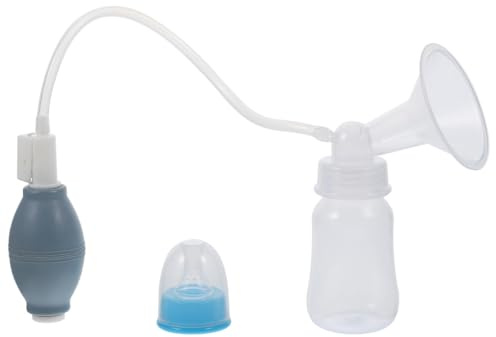 Tiralatte Manuale Portatile in Silicone e PP Blu, Multifunzionale e Comodo