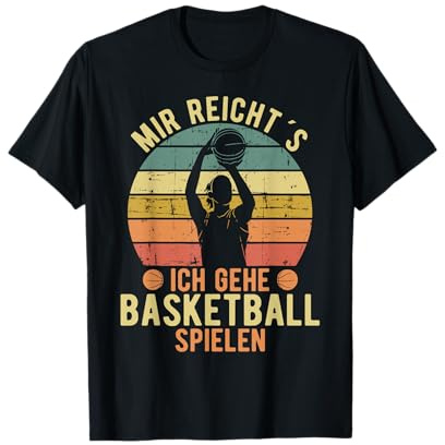 Basketball Männer Retro Basketballspieler Training Outdoor T-Shirt