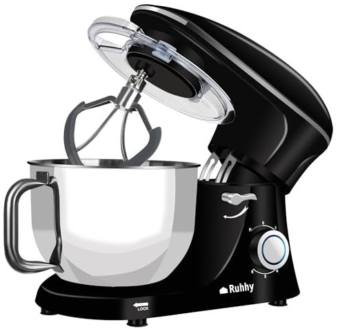 Küchenmaschine Rührmaschine viel Zubehör Edelstahl Schüssel 16745