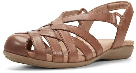 Earth Women’s Berri Sandal, Dark Brown, 8 M US