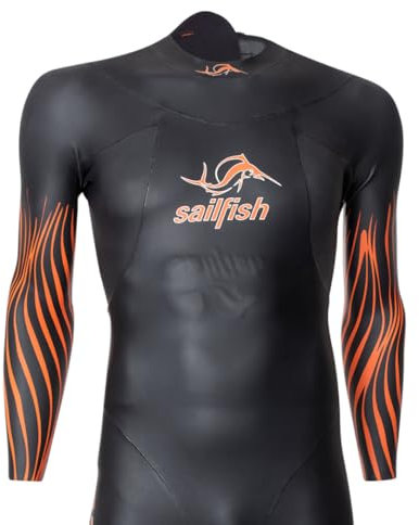 sailfish® våtdräkt | Mens Ignite 2 | Outdoor Swimming optimerad ökad sikt | Bekväm passform | Mångsidig användning för alla simstilar