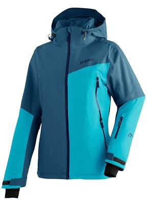 Maier Sports Nuria, Warme Damen Skijacke, Wasserdichte Winterjacke | Mit 2-Wege-Stretch, mTHERM Wattierung für warme Abenteuer, mTEX für Nässeschutz, Perfekt für den Winter