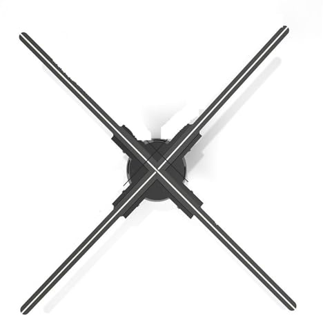 3D Hologram Fan 100CM/39.37in 3D Fan Holographic Projector WiFi Commercial Advertising Display Screen Holographic Projection Fan Remote Hologram Player for Business Store Signs,Bar,Party Halloween